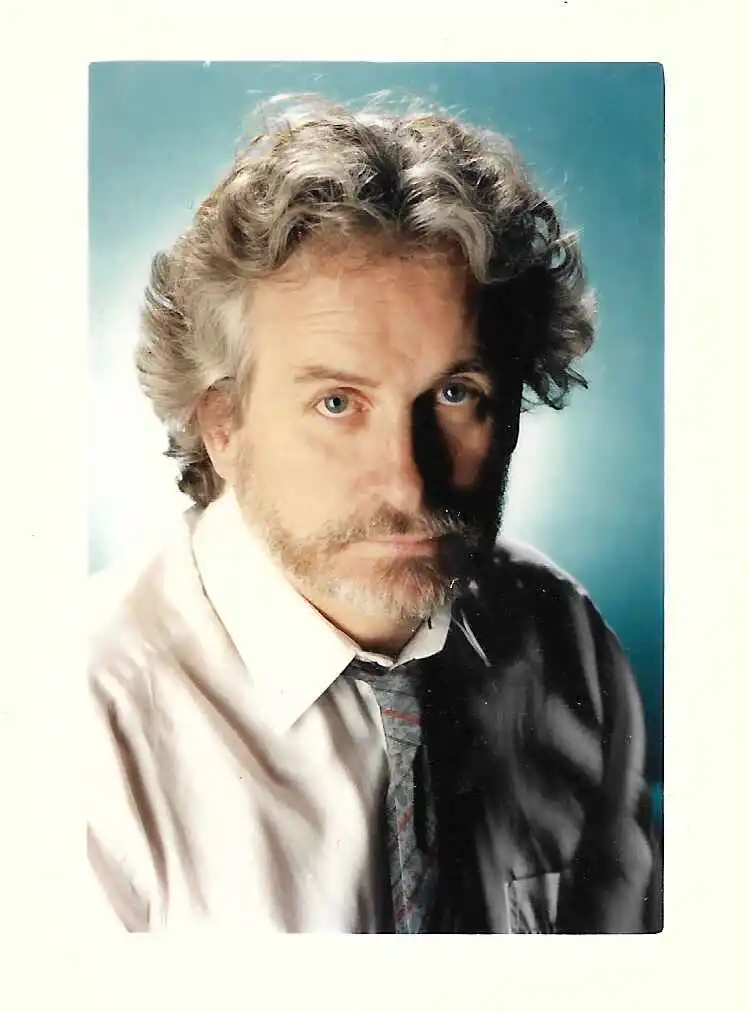 Dad in Toronto Sun headshot, in 1989 My Father's Daughter