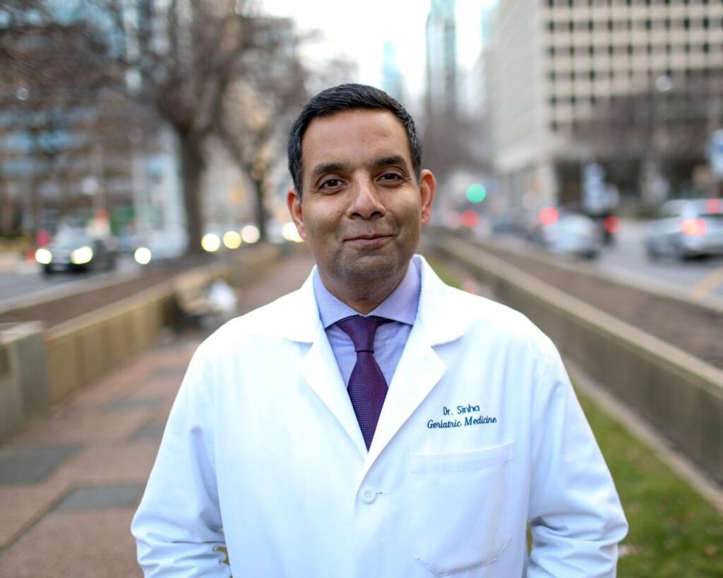 Dr. Samir Sinha, director of geriatrics at Mount Sinai